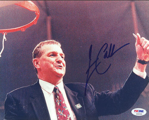 Jim Calhoun Autographed Signed 8x10 Photo UConn Huskies PSA/DNA #S46330