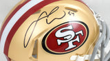 Fred Warner Autographed San Francisco 49ers Speed Mini Helmet - Beckett Holo
