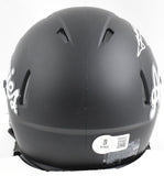 Johnny Manziel Signed Texas A&M Script Speed Mini Helmet w/HT - Beckett W Holo