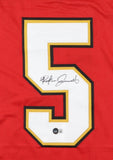 Rakim Jarrett Maryland Terrapins Signed Jersey (Beckett) Tampa Bay Buccaneers WR