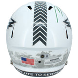 Makai Lemon Autographed Philadelphia Eagles STS Speed Full Size Helmet Beckett