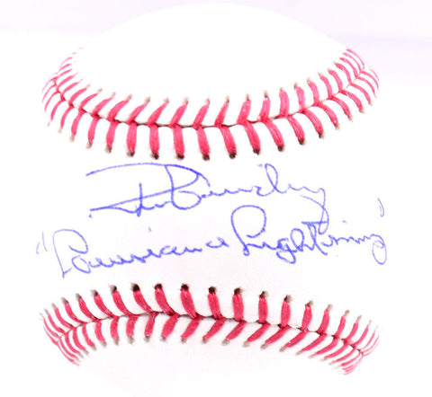Ron Guidry Autographed Rawlings OML Baseball w/ Louisiana Lightning - Beckett W