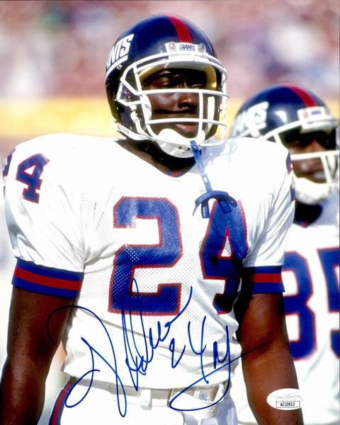 OJ Anderson Autographed 8x10 Photo New York Giants JSA