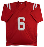 Ole Miss Trinidad Chambliss Authentic Signed Red Pro Style Jersey BAS