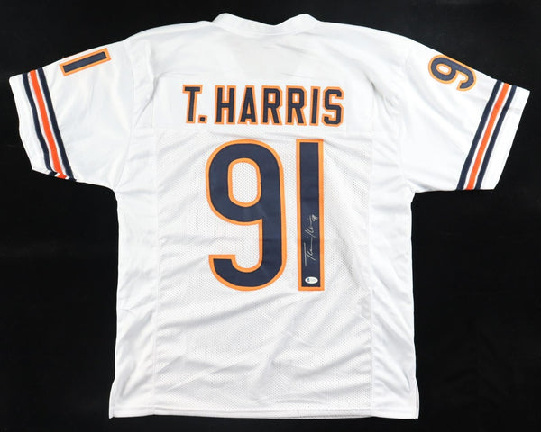 Tommie Harris Signed Bears Jersey (Beckett) Chicago's 2004 1st Roud Draft Pk /DT