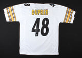 Bud Dupree Signed/Auto Steelers White Custom Football Jersey Beckett 157272