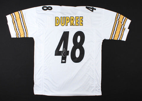 Bud Dupree Signed/Auto Steelers White Custom Football Jersey Beckett 157272