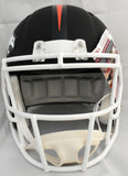 Von Miller Autographed Denver Broncos F/S Flat Black Speed Helmet - JSA W