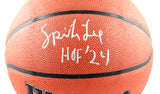 Spike Lee Autographed Authentic Series NBA Wilson Basketball HOF- Beckett W Holo
