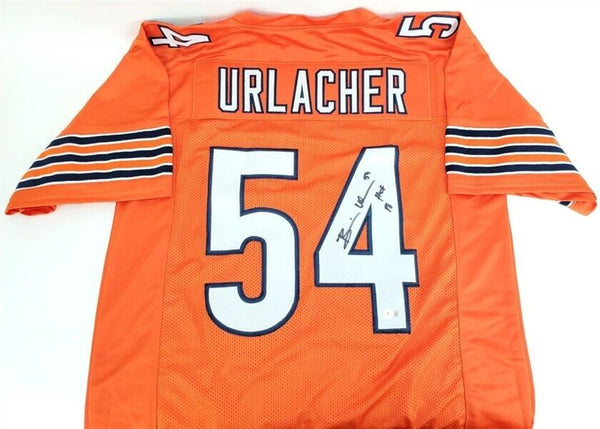 Autographed/Signed Brian Urlacher HOF 18 Chicago Green Salute To