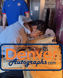 Dylan Edwards Autographed/Signed Gold College Style Jersey BAS 42731