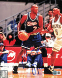 Mitch Richmond Autographed 8x10 Photo Sacramento Kings Beckett BAS QR #BS36982