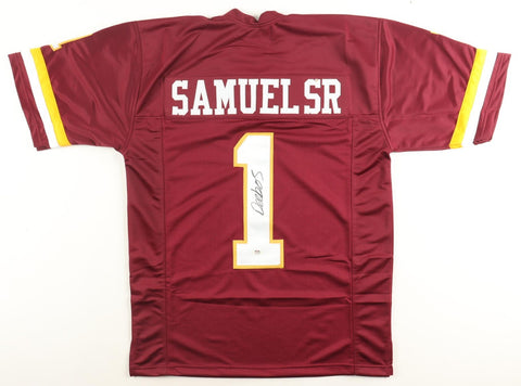 Deebo Samuel Signed Washington Commadores Jersey (PSA QR) All Pro Wide Receiver