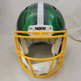 JORDAN LOVE SIGNED GREEN BAY PACKERS F/S FLASH SPEED AUTHENTIC HELMET BECKETT QR
