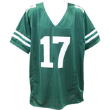 Malachi Corley Autographed/Signed Pro Style Green Jersey BAS 46313