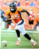 Bradley Chubb Autographed Denver Broncos 8x10 Photo JSA COA