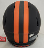 BAKER MAYFIELD / NICK CHUBB SIGNED BROWNS ECLIPSE AUTHENTIC HELMET BECKETT COA