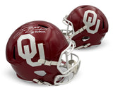 Sam Bradford Autographed Oklahoma 2008 Heisman Signed Full Size Helmet Beckett