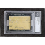 Lloyd Waner Leaf History of Baseball Cut Signatures #668 (BGS) Pirates 1927-1945