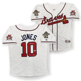 Chipper Jones Signed Atlanta Braves 1995 World Series Baseball Jersey Fanatics