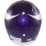 Adrian Peterson Signed Minnesota Vikings Pro VSR4 TB 3 insc Helmet Beckett 54599
