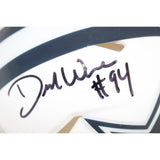 Demarcus Ware Autographed Dallas Cowboys Mini Helmet Beckett Witness 59177