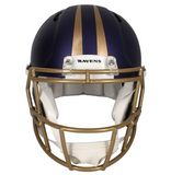 Zay Flowers Autographed Ravens 2024 Alternate Authentic Speed Helmet Beckett