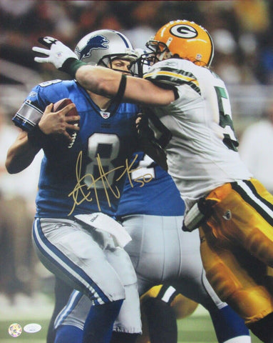 A.J. Hawk Green Bay Packers Signed/Autographed 16x20 Photo JSA 158381