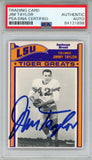 Jim Taylor Autographed/Signed 1983 Sunbeam #42 Trading Card PSA Slab 43741