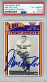 Jim Taylor Autographed/Signed 1983 Sunbeam #42 Trading Card PSA Slab 43741