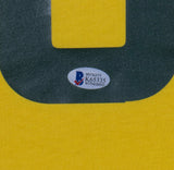 Ronaldo Signed Framed Custom Yellow CBD Soccer Jersey BAS ITP