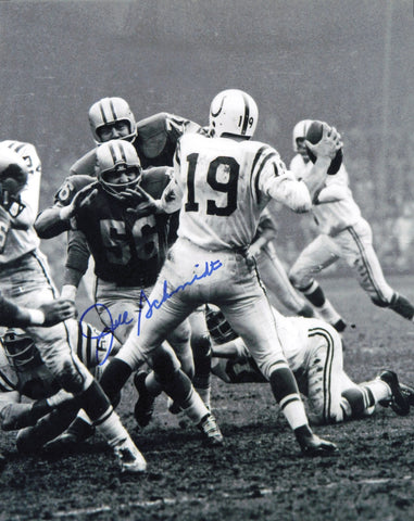 Joe Schmidt Autographed Signed 8x10 Photo Detroit Lions SKU #245900