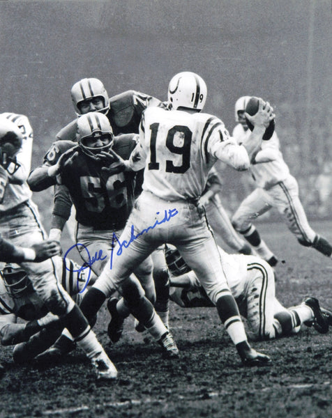 Joe Schmidt Autographed Signed 8x10 Photo Detroit Lions SKU #245900