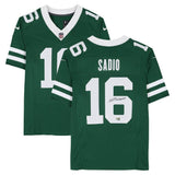 Kenyon Sadiq Autographed NY Jets Green Nike Vapor Fuse Limited Jersey Fanatics