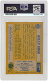 Billy Sims Signed Lions 1982 Topps All Pro Football Trading Card #349 - (PSA)