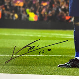 Autographed/Signed Lionel Leo Messi FC Barcelona 12x16 Photo Beckett BAS COA #4