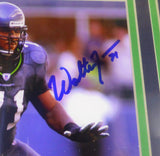WALTER JONES AUTOGRAPHED FRAMED 8X10 PHOTO SEATTLE SEAHAWKS MCS HOLO 130249