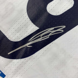 Autographed/Signed Karim Benzema Real Madrid 2016-17 White Jersey Beckett COA