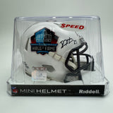 Autographed/Signed Devin Hester Chicago Bears Hall of Fame Mini Helmet PSA COA
