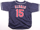 Sandy Alomar Jr. Signed Cleveland Indians Jersey (Wilder Side of Sports Tag)