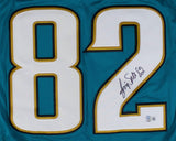 Jimmy Smith Signed Jacksonville Jaguars Pro Cut Jersey (GTSM) 5xPro Bowl / W.R.