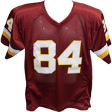 Gary Clark Autographed/Signed Pro Style Red Jersey Beckett 42609