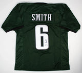 DeVonta Smith Signed Philadelphia Eagles Green Jersey (JSA COA) 2020 Heisman