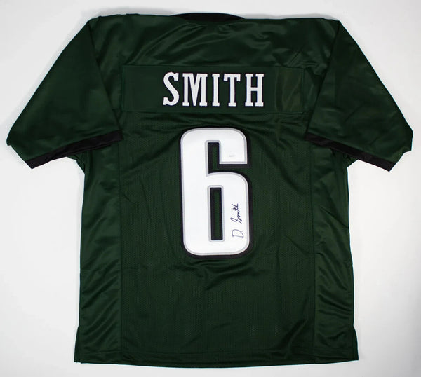 DeVonta Smith Signed Philadelphia Eagles Green Jersey (JSA COA) 2020 Heisman