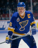 Brett Hull Signed St. Louis Blues Commemorative Logo Puck (Premium Autographs)