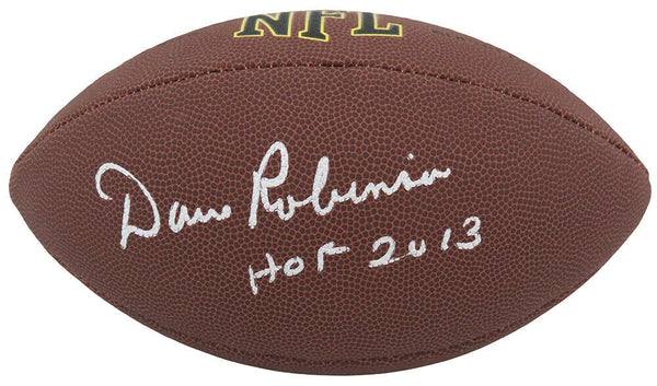Dave Robinson Signed Wilson Super Grip F/S NFL Football w/HOF 2013 - (SS COA)