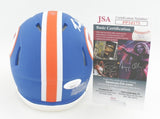 Tedarrell Slaton Signed Florida Gators Mini Helmet (JSA COA) Green Bay Packer DT