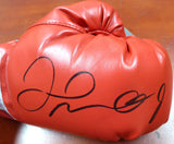 FLOYD MAYWEATHER JR. AUTOGRAPHED RED EVERLAST BOXING GLOVE RH BECKETT BAS 121800