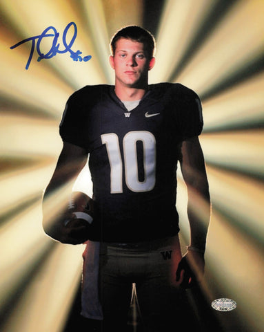 Jake Locker Autographed 8x10 Photo University of Washington MCS Holo #63162