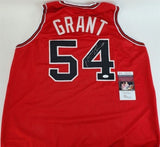 Horace Grant Signed Chicago Bulls Jersey (JSA COA) 4xNBA Champ / Power Forward